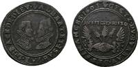 Niederlande-Dordrecht, Stadt Cu Rechenpfennig Albert und Isabella 1598-1621 -