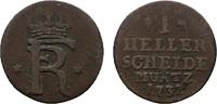 Hessen-Kassel Cu Heller Friedrich I. 1730-1751 -