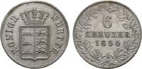 Württemberg 6 Kreuzer Wilhelm I. 1816-1864 -