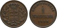 Württemberg Cu 1/2 Kreuzer Wilhelm I. 1816-1864 -
