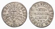 Osnabrück, Bistum 12 Mariengroschen Ernst August I. 1662-1698 -