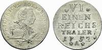 Brandenburg-Preußen 1/6 Taler Friedrich II. 1740-1786 -