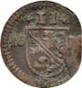 Bamberg, Bistum Kipper Cu 2 Heller Johann Gottfried von Aschhausen 1609-1622 -