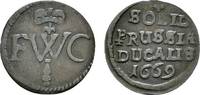 Brandenburg-Preußen Schilling Friedrich Wilhelm 1640-1688 -