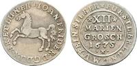 Braunschweig-Calenberg-Hannover 12 Mariengroschen Johann Friedrich 1665-1679 -