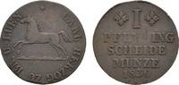 Braunschweig-Wolfenbüttel Cu Pfennig Karl 1815-1830 -