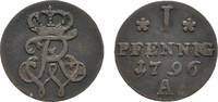 Brandenburg-Preußen Pfennig Friedrich Wilhelm II. 1786-1797 -