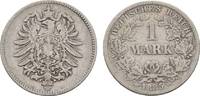 Kleinmünzen 1 Mark 1885 G F-VF
