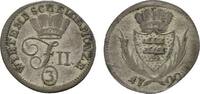 Württemberg 3 Kreuzer Friedrich II. 1797-1805 -