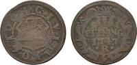 Mecklenburg-Rostock, Stadt Cu 3 Pfennig -