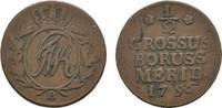 Brandenburg-Preußen Cu 1/2 Groschen Friedrich Wilhelm II. 1786-1797 -