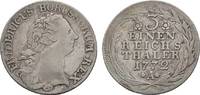 Brandenburg-Preußen 1/3 Taler Friedrich II. 1740-1786 -
