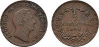 Baden-Durlach Cu 1/2 Kreuzer Leopold 1830-1852 -