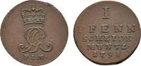 Braunschweig-Calenberg-Hannover Cu Pfennig Georg III. 1760-1820 -