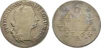 Brandenburg-Preußen 1/6 Taler Friedrich II. 1740-1786 -