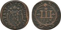 Brandenburg-Preußen Stadt Soest. Cu 3 Pfennig Friedrich II. 1740-1786 -