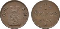 Hessen-Darmstadt Cu Heller Ludwig III. 1848-1877 -