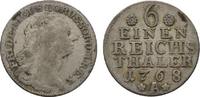 Brandenburg-Preußen 1/6 Taler Friedrich II. 1740-1786 -