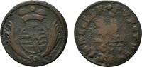 Sachsen-Meiningen Cu Heller Bernhard 1680-1706 -