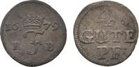 Braunschweig-Calenberg-Hannover 4 Gute Pfennig Johann Friedrich 1665-1679 -