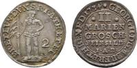 Braunschweig-Calenberg-Hannover 2 Mariengroschen Georg II. 1727-1760 -