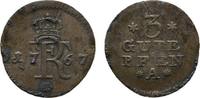Brandenburg-Preußen 3 Gute Pfennig Friedrich II. 1740-1786 -