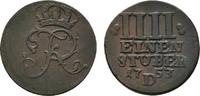 Brandenburg-Preußen Cu 1/4 Stüber Friedrich II. 1740-1786 -