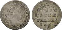 Brandenburg-Preußen 1/6 Taler Friedrich II. 1740-1786 -