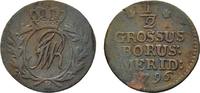 Brandenburg-Preußen Cu 1/2 Groschen Friedrich Wilhelm II. 1786-1797 -