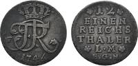 Brandenburg-Preußen 1/12 Taler Friedrich II. 1740-1786 -