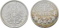 Kleinmünzen 1 Mark 1886 J F-VF