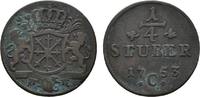 Brandenburg-Preußen Cu 1/4 Stüber Friedrich II. 1740-1786 -