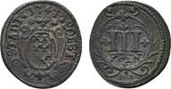 Brandenburg-Preußen Stadt Soest. Cu 3 Pfennig Friedrich II. 1740-1786 -