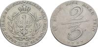 Brandenburg-Preußen 2/3 Taler Friedrich Wilhelm II. 1786-1797 -