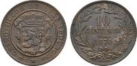 Luxemburg 10 Centimes Wilhelm III. 1849-1890 -