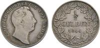 Baden-Durlach 1/2 Gulden Leopold 1830-1852 -