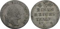 Brandenburg-Preußen 1/6 Taler Friedrich II. 1740-1786 -