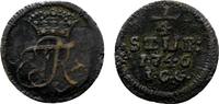 Brandenburg-Preußen 1/4 Stüber Friedrich II. 1740-1786 -