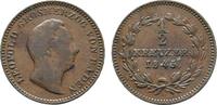 Baden-Durlach Cu 1/2 Kreuzer Leopold 1830-1852 -