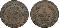 Baden-Durlach Cu Kreuzer Carl Ludwig Friedrich 1811-1818 -