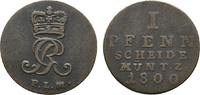 Braunschweig-Calenberg-Hannover Cu Pfennig Georg III. 1760-1820 -