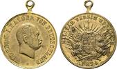 Brandenburg-Preußen Tragbare Bronzemedaille Wilhelm I. 1861-1888 -