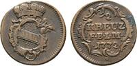 Baden-Durlach Cu 1/2 Kreuzer Karl Friedrich 1738-1806 -