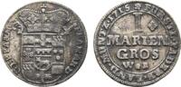Mariengroschen 1715 WR Münster Paderborn, Bistum Franz Arnold von Metternich 1704-1718 Sehr schön