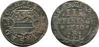 Mecklenburg-Rostock, Stadt Cu 3 Pfennig -