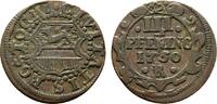 Mecklenburg-Rostock, Stadt Cu 3 Pfennig -