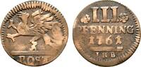Mecklenburg-Rostock, Stadt Cu 3 Pfennig -