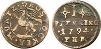 Mecklenburg-Rostock, Stadt Cu Pfennig -