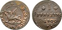 Mecklenburg-Rostock, Stadt Cu Pfennig -