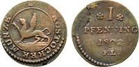 Mecklenburg-Rostock, Stadt Cu Pfennig -